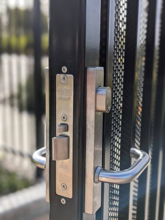 Commercial door hardware