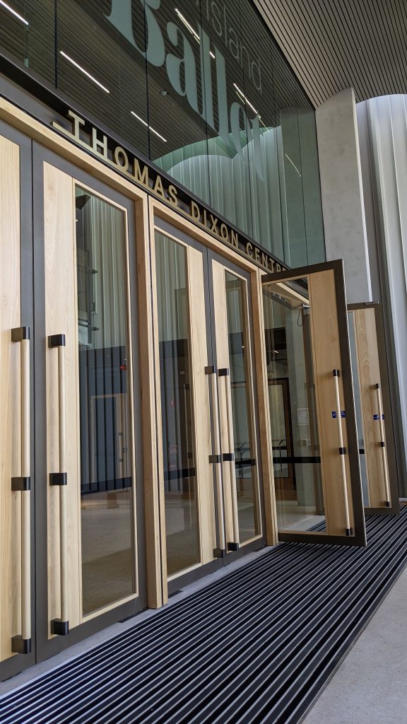 Thomas Dixon Centre Redevelopment doors